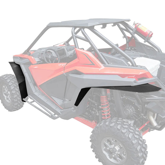 Front & Rear Fender Flares with Mud Flaps for Polaris RZR Pro XP, RZR Pro R & RZR Turbo R