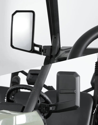 Wide Side Mirrors with Nylon and Aluminum Mounts for Can-Am Defender (2016–2024)
