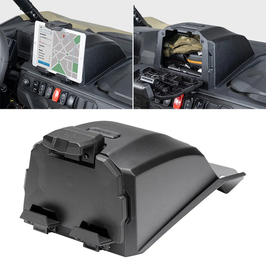 Tablet Mount with Storage Box for CFMOTO ZForce 950 & ZForce 800