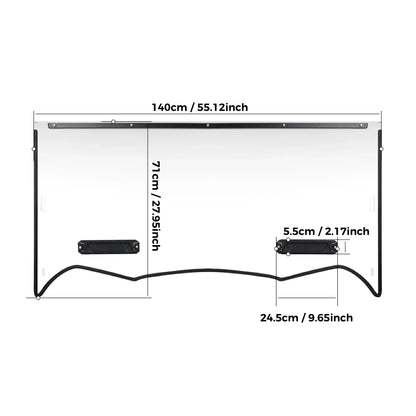 Clear Polycarbonate Front Windshield for Kawasaki Teryx & Teryx4