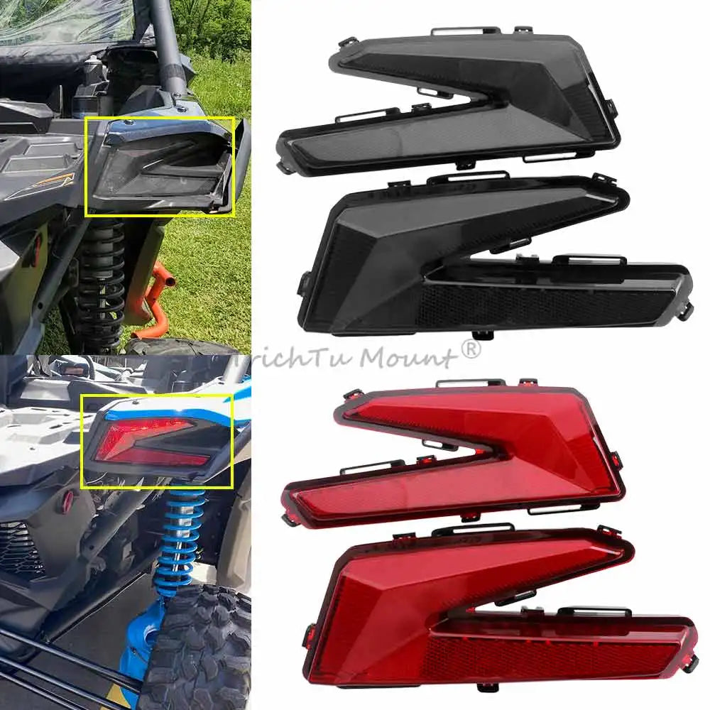 LED Rear Tail Lights with Turn Signals (Pair) for Can-Am Maverick X3 (2017–2026)