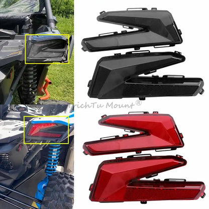 LED Rear Tail Lights with Turn Signals (Pair) for Can-Am Maverick X3 (2017–2026)