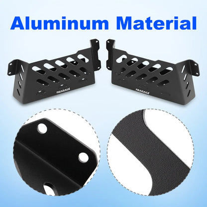 Aluminum Door Storage Pocket Box, 2mm Black Powder Coat for Polaris Xpedition (2024–2026)