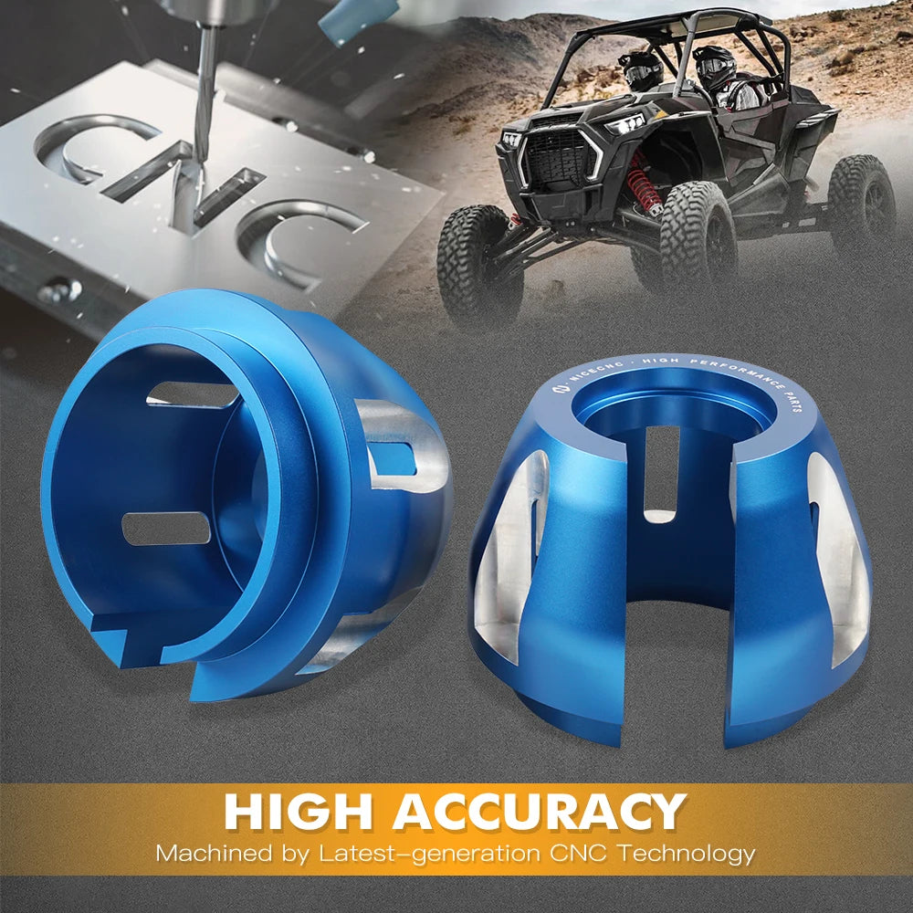 NICECNC Front Spring Retainers (Pair) for Polaris RZR XP Turbo & RZR XP 1000