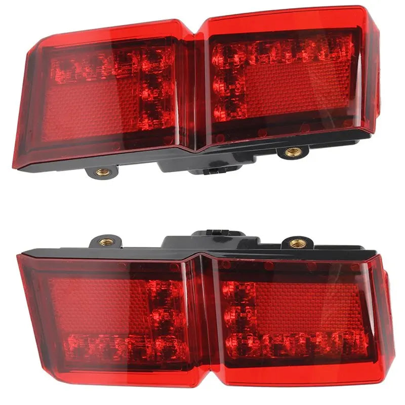 12V LED Taillights with Brake and Turn Signal for Polaris Ranger XP 1000 (2017–2025)