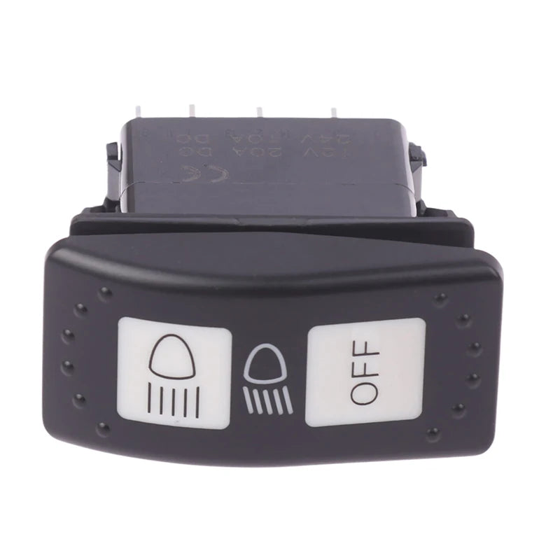 Backlit Headlight Rocker Switch, 20A for Can-Am Defender, Maverick X3 & More