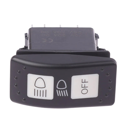 Backlit Headlight Rocker Switch, 20A for Can-Am Defender, Maverick X3 & More