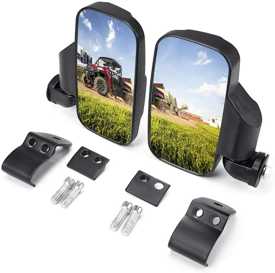 Universal Clamp-On Side Rear View Mirror for UTV & SXS