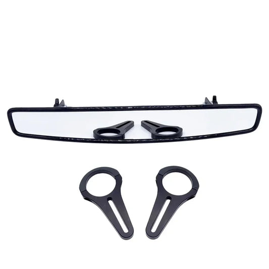 15-Inch Wide Convex Center Mirror with 1.75-Inch Clamp for UTV & SXS