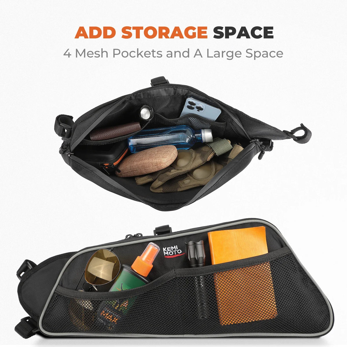 Lower Door Panel Storage Bags (2-Pack) for Can-Am Maverick X3 (2017–2025)