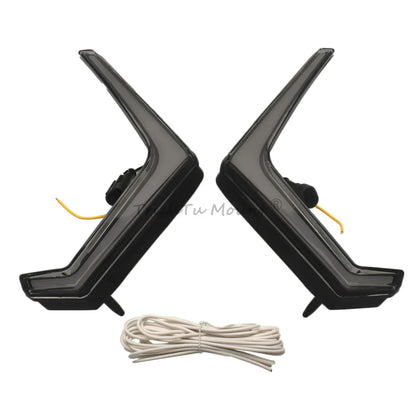 LED Front Fang Running Lights with Turn Signals for Polaris RZR Trail, RZR XP 1000 & RZR XP Turbo