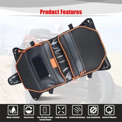 Waterproof Overhead Roof Storage Bag Organizer for Can-Am Maverick X3 (2017–2022)