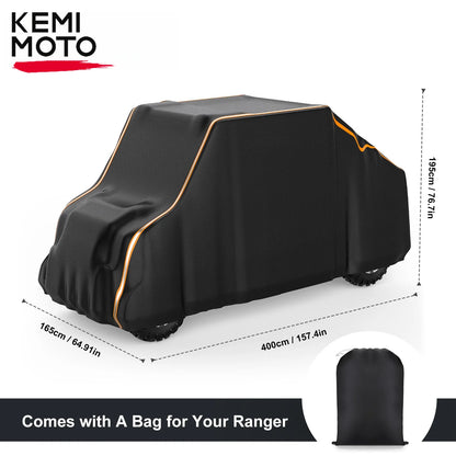 420D Oxford 4-Seat Utility Vehicle Cover for Polaris RZR XP 1000, RZR XP Turbo & Can-Am Defender