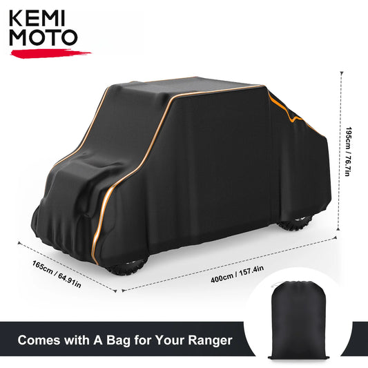 420D Oxford 4-Seat Utility Vehicle Cover for Polaris RZR XP 1000, RZR XP Turbo & Can-Am Defender