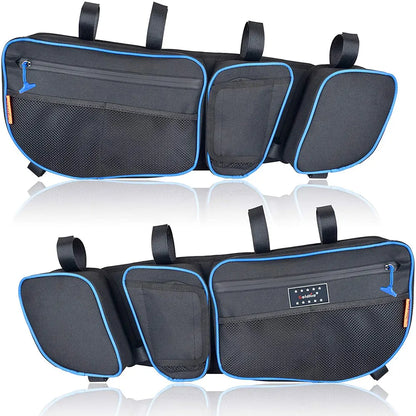 Front Upper Door Storage Bags with Knee Pads for Can-Am Maverick X3 (2017–2026)