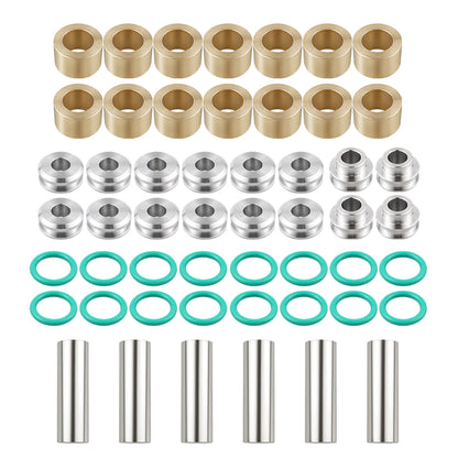 NICECNC Front A-Arm Bushing Shaft Kit for Polaris RZR XP Turbo & RZR XP 1000
