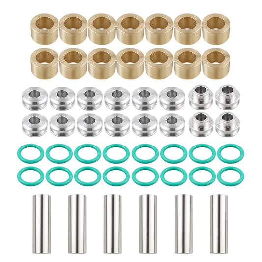 NICECNC Front A-Arm Bushing Shaft Kit for Polaris RZR XP Turbo & RZR XP 1000