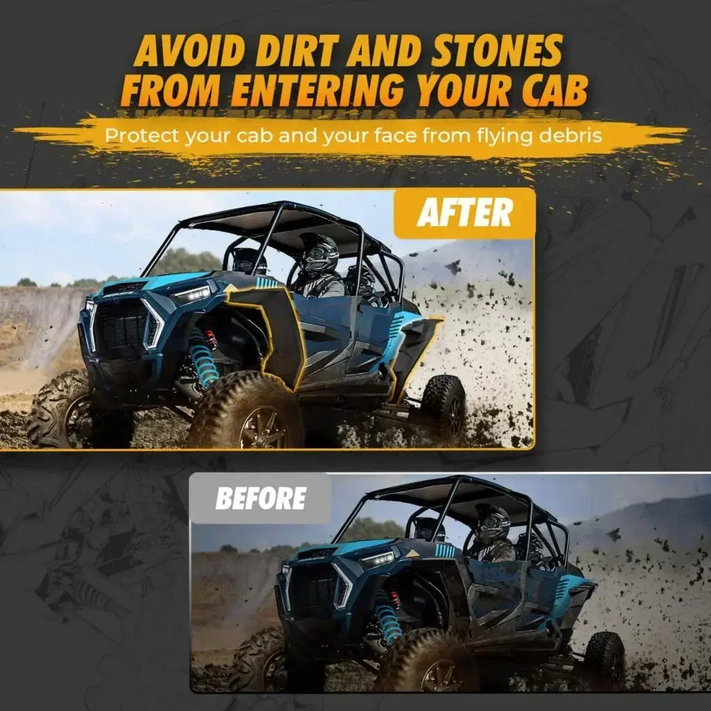 Extended Fender Flares Kit for Polaris RZR XP 1000 & RZR XP Turbo