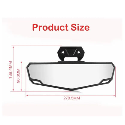 Center Rear View Mirror Replacement for Polaris RZR Pro R & RZR Pro XP