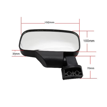 Side Rearview Mirrors for 1.75/2-Inch Roll Bars for UTV & SXS
