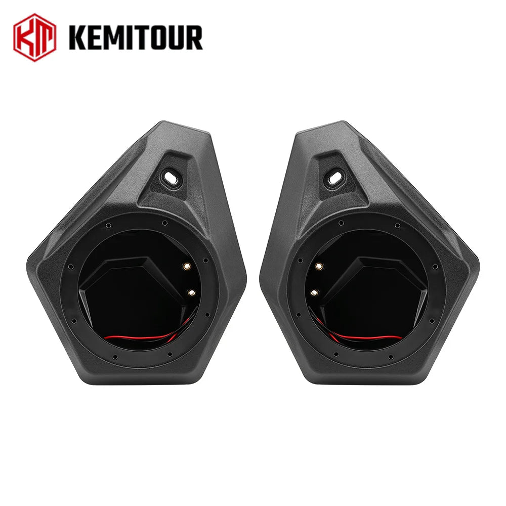 Front Roof 5.25-Inch Speaker Pod Enclosures for Can-Am Maverick Trail, Maverick Sport & Commander