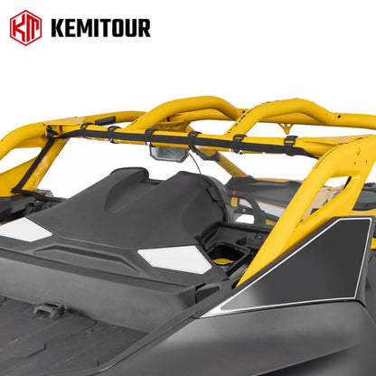 Soft Clear PVC Rear Windshield, 0.8mm for Can-Am Maverick R (2024–2026)
