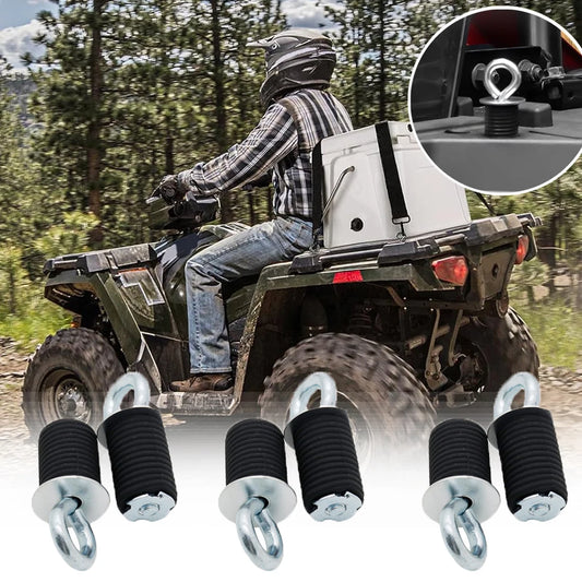 Aluminum Lock-In Tie-Down Anchors for Polaris Ranger XP 1000, Ranger 1000 & More