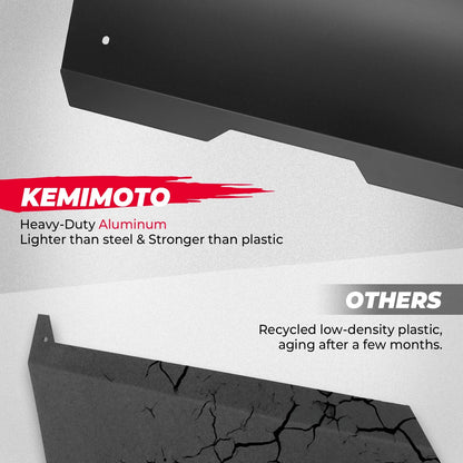 KEMIMOTO Black Aluminum Roof Top with Sun Visor for Polaris RZR Pro R (2022–2025)