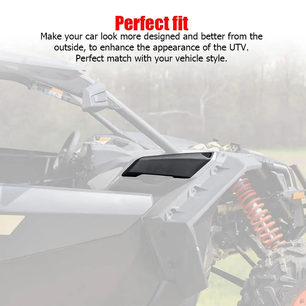 Right Side Panel Gas Cap Cover, ABS for Can-Am Maverick X3 (2017–2023)