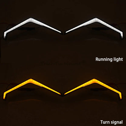 LED Fang Accent Turn Signal Lights (Pair) for Polaris RZR XP 1000, RZR XP Turbo & More