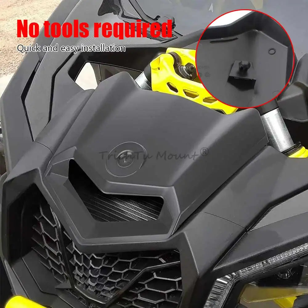 Front Turbo Fascia Cover for Can-Am Maverick X3 (2017–2023)