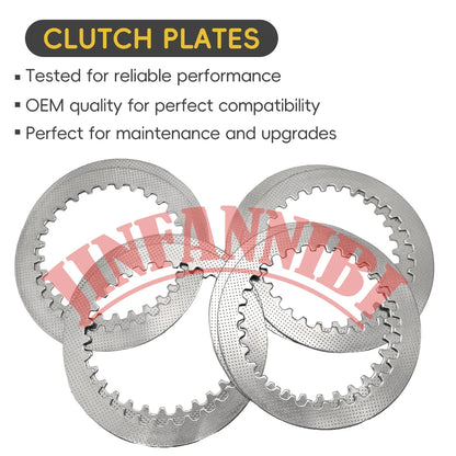 Clutch Friction and Steel Plate Kit for Yamaha YXZ1000R (2017–2023)