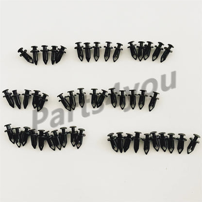 Plastic Push Fender Rivets (50-Pack) for Can-Am Maverick X3, Commander & Defender