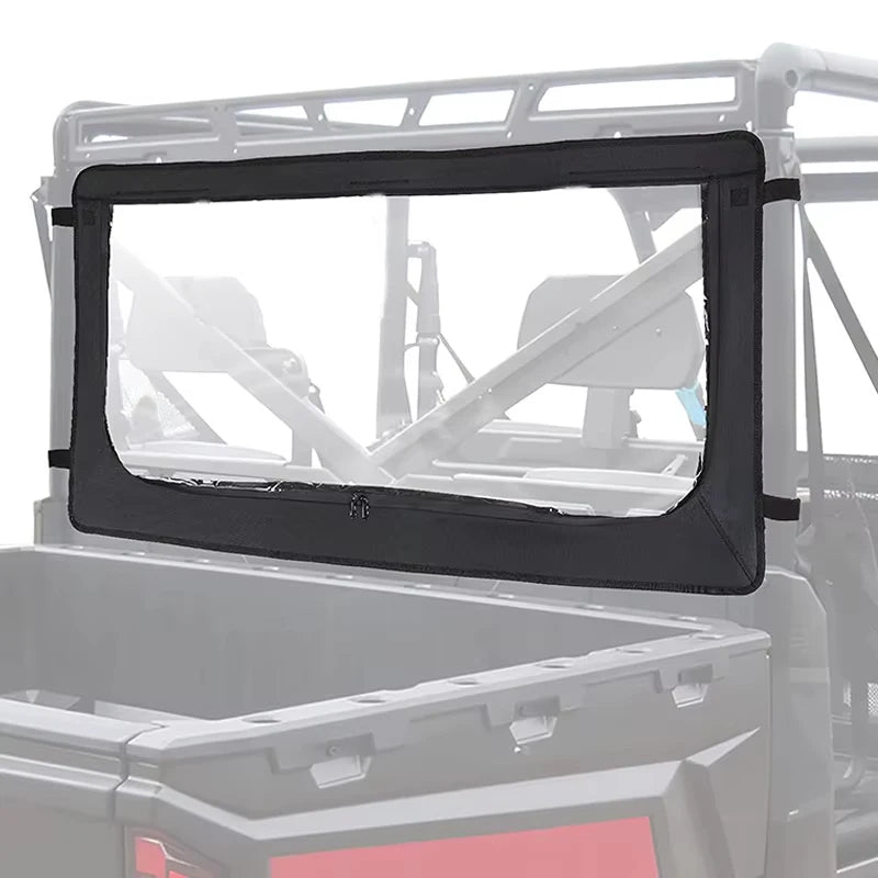 Soft Mesh Shade Rear Windshield, 600D PVC for Polaris Ranger XP 1000 (2017–2019)