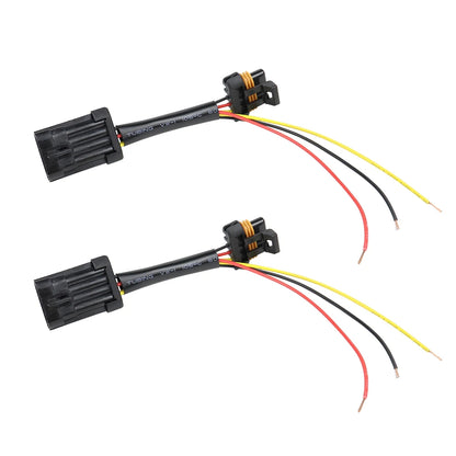 Tail Light Whip Light Wiring Harness Power Plug for Polaris RZR 900, RZR XP 1000 & More