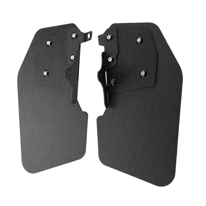Black Rear Mud Flaps Mudguards (Pair) for Polaris RZR Pro R (2022–2026)