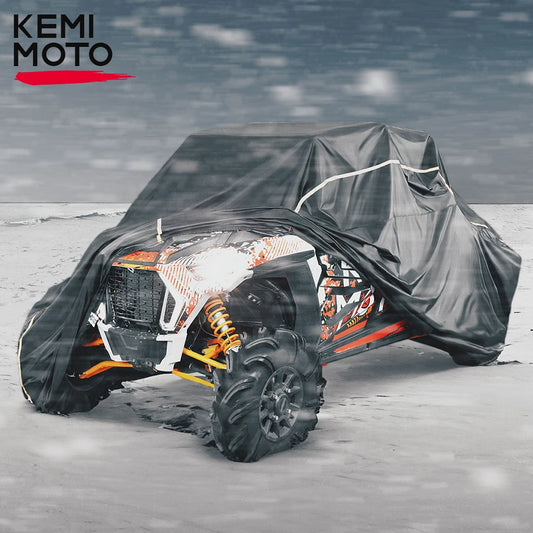 KEMIMOTO 4-Seater Waterproof UTV Storage Cover for Polaris RZR XP 1000, General & More