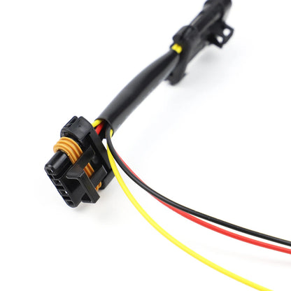 Tail Light Whip Light Wiring Harness Power Plug for Polaris RZR 900, RZR XP 1000 & More