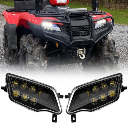 LED Headlight Assembly Upgrade for Honda Pioneer 1000, Pioneer 700 & More