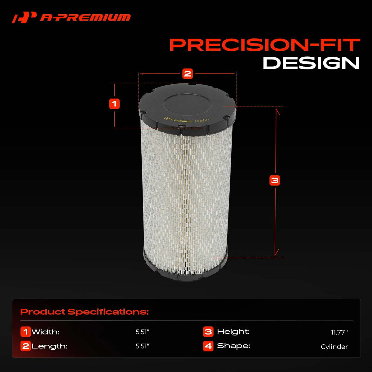Engine Air Filter Element for Polaris RZR XP 1000