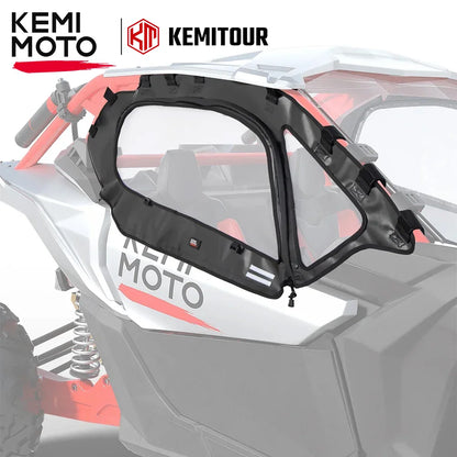 KEMIMOTO Soft Upper Door Set, 2-Seat for Can-Am Maverick X3 (2017–2026)