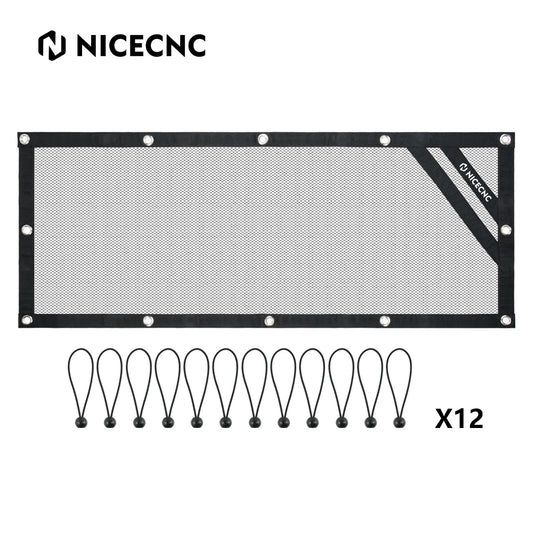 NICECNC Rear Cage Race Net Mesh Panel for Polaris RZR 570, RZR 900 & More