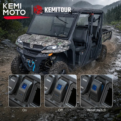 Universal Electric Windshield Wiper Kit for UTV & SXS