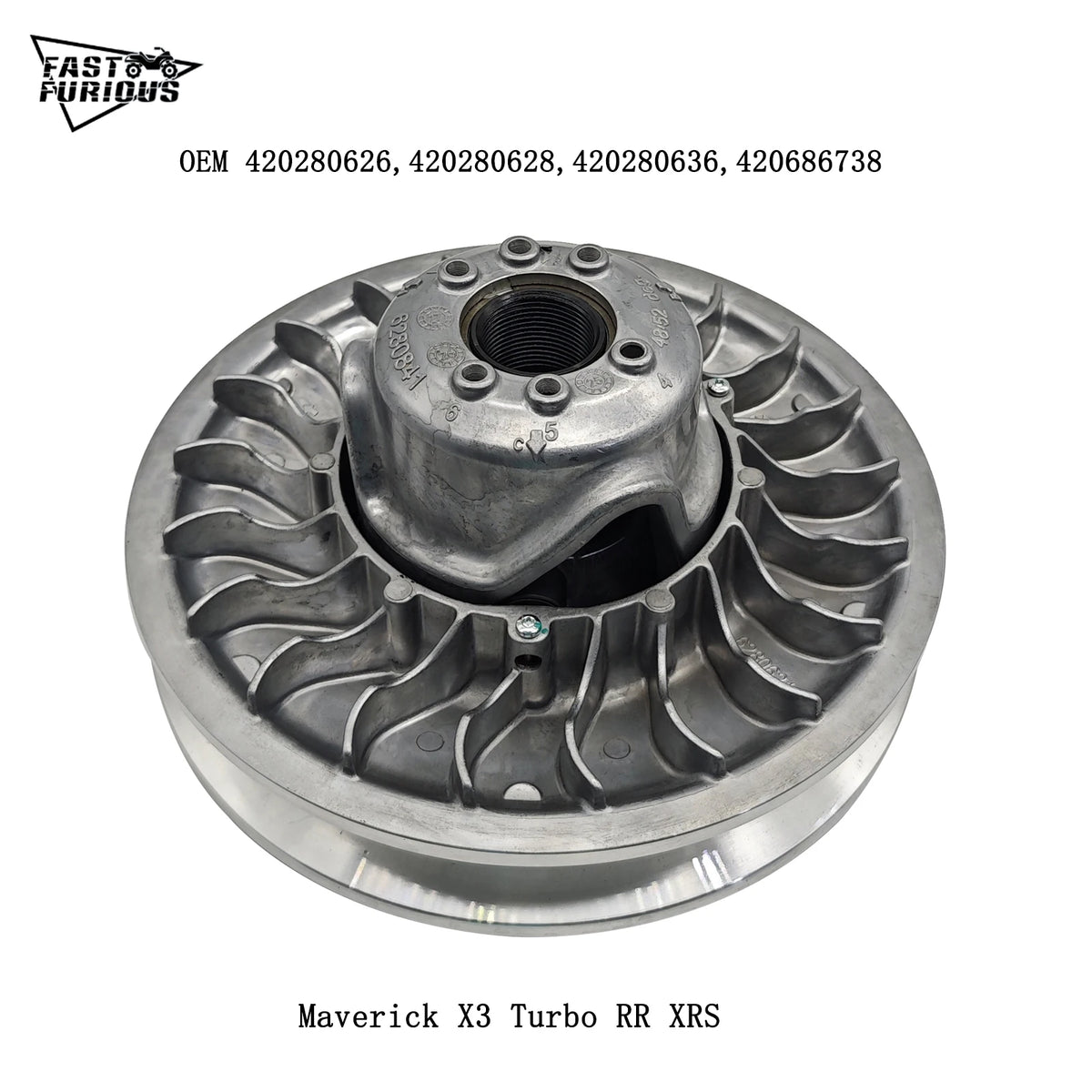 Secondary Driven Clutch Assembly for Can-Am Maverick X3 & Defender