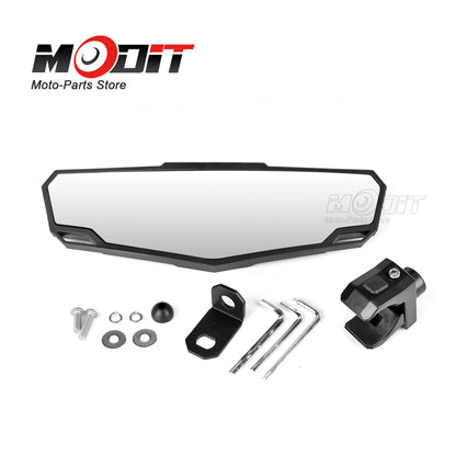 Adjustable Center Mirror, 1.5–2 in for Yamaha YXZ1000R, Viking & More
