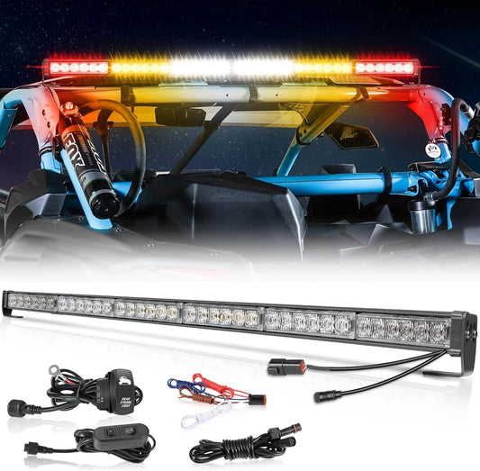 37-Inch Rear Chase LED Light Bar, Brake and Reverse for Can-Am Maverick X3 (2017–2025)