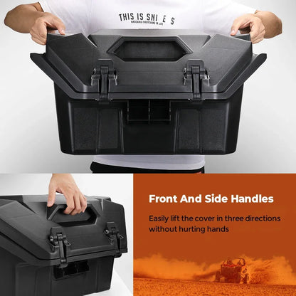 Rear Cargo Gear Box with Lockable Latches for Polaris RZR Pro XP & RZR Turbo R