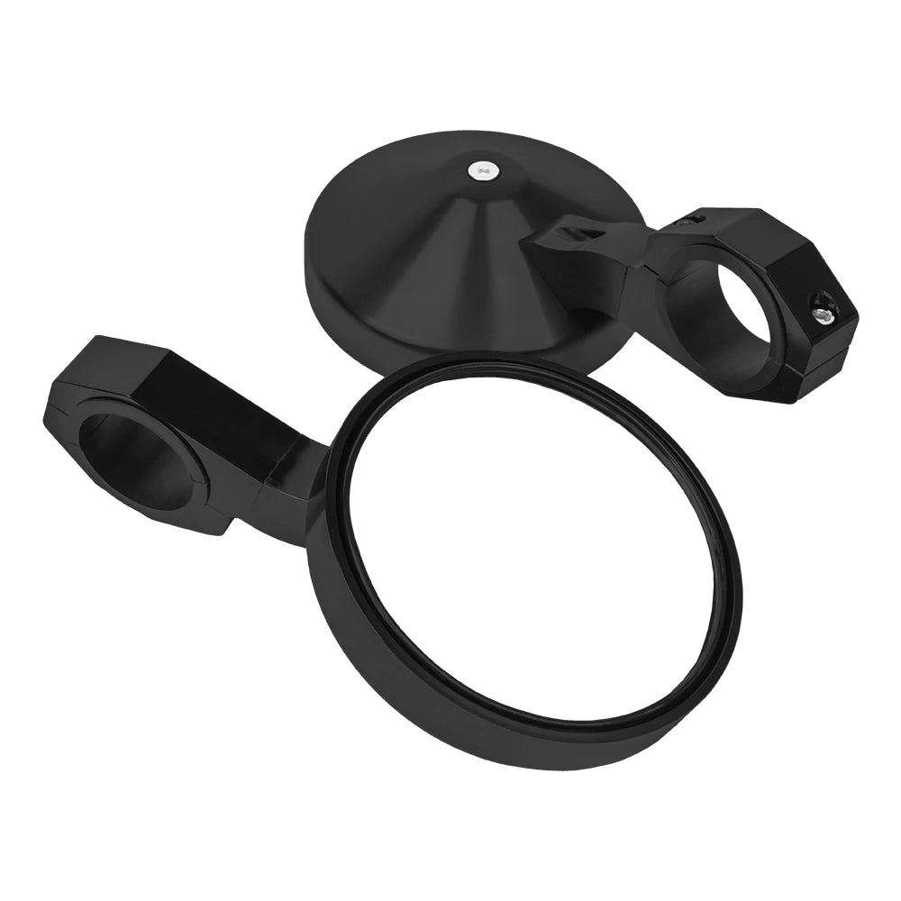Side Rearview Mirrors with 1.75-Inch Roll Bar Clamps for UTV & SXS