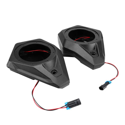 Front Roof 5.25-Inch Speaker Pod Enclosures for Can-Am Maverick Trail, Maverick Sport & Commander