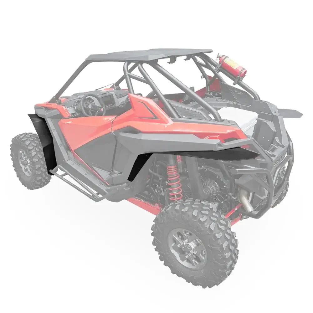 Front & Rear Fender Flares with Mud Flaps for Polaris RZR Pro XP, RZR Pro R & RZR Turbo R